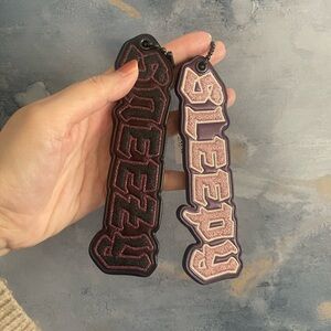 COACH x Disney Snow White “Sleepy” and “Sneezy” Leather Key Chain / Bag Charms